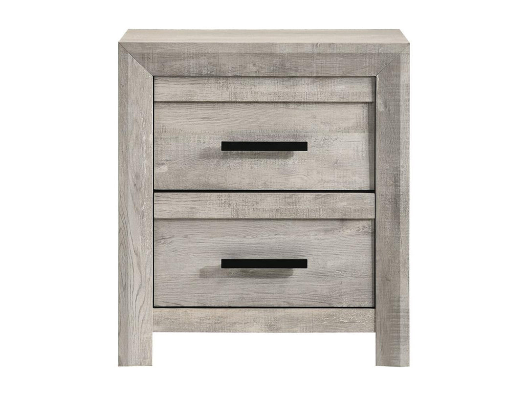 Denver 27" Tall 2 Drawer Nightstand