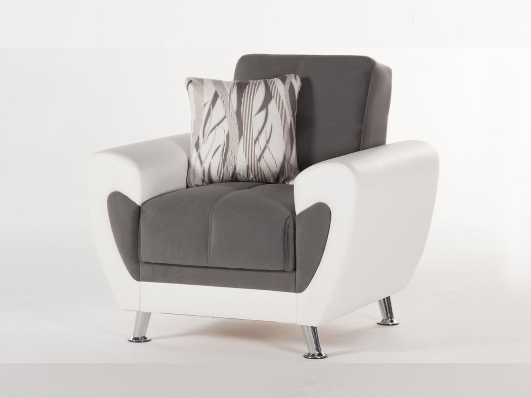 Duru 37.4" Wide Convertible Armchair