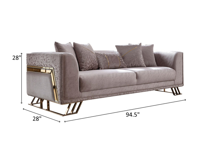 Elegances 94.5" Wide Sofa