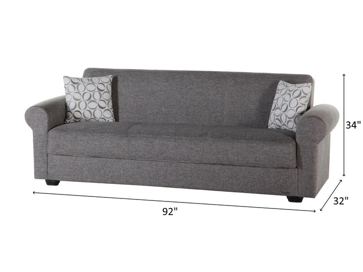 Elita 92" Wide Convertible Sofa