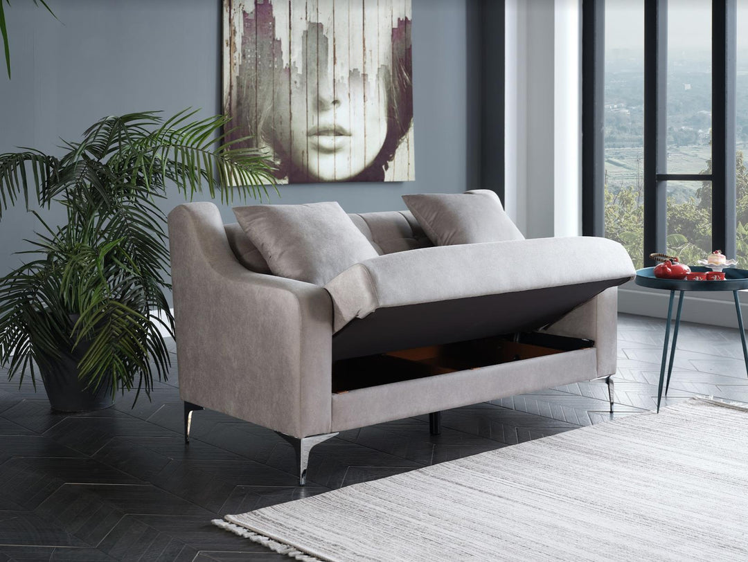 Livia Loveseat (Melson Grey)