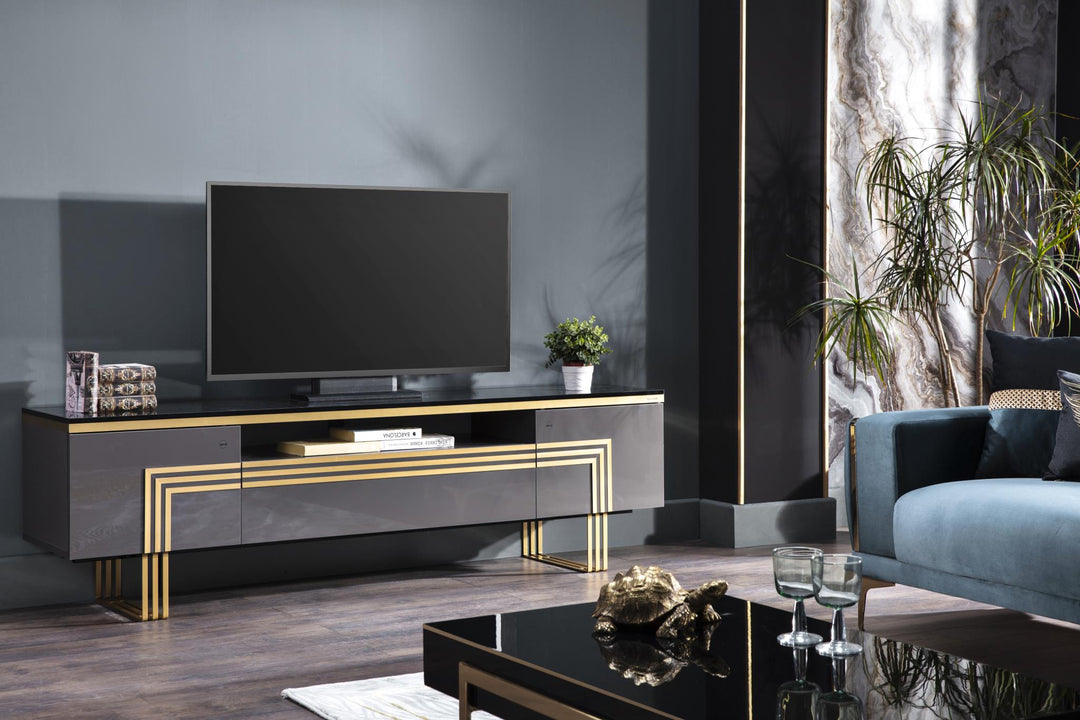 Carlino Tv Stand (Prada Grey)