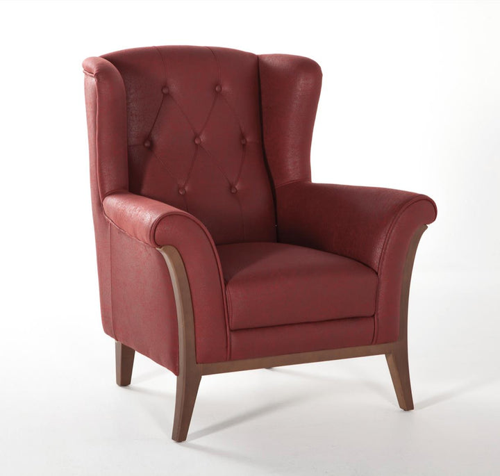 Alegro Accent Chair (Royal Burgundy)