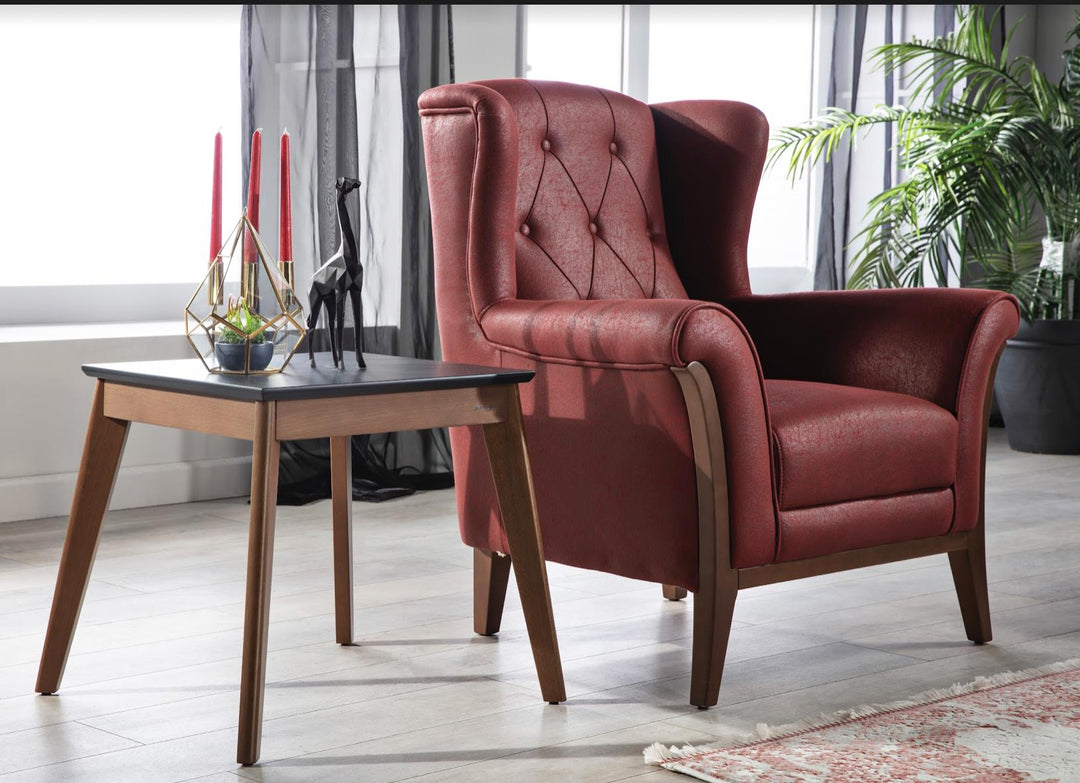 Alegro Accent Chair (Royal Burgundy)