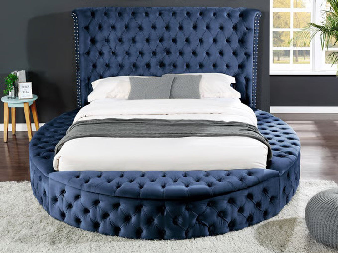 Hazel Tufted Storage Bed