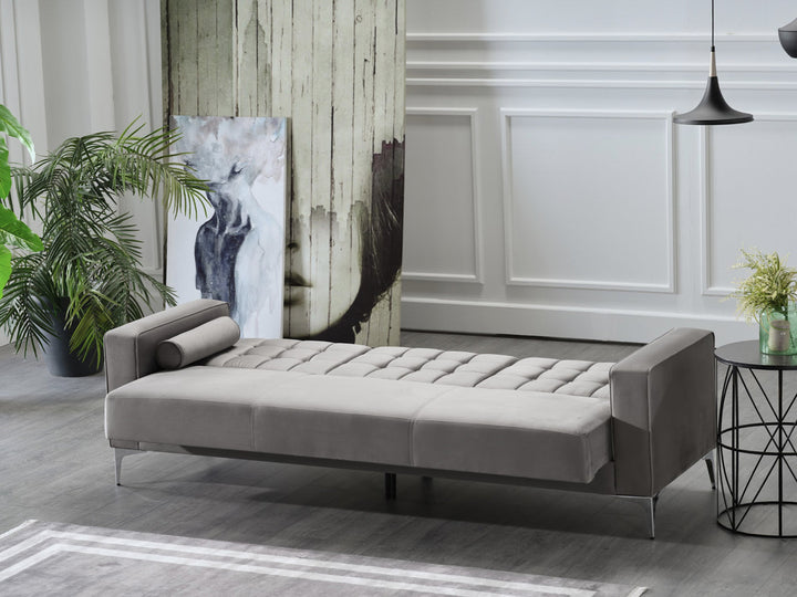 Hemera 88.6" Wide Tufted Convertible Sofa