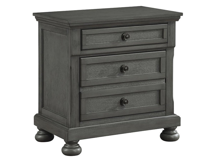 Jackson 30" Tall 3 Drawer Nightstand