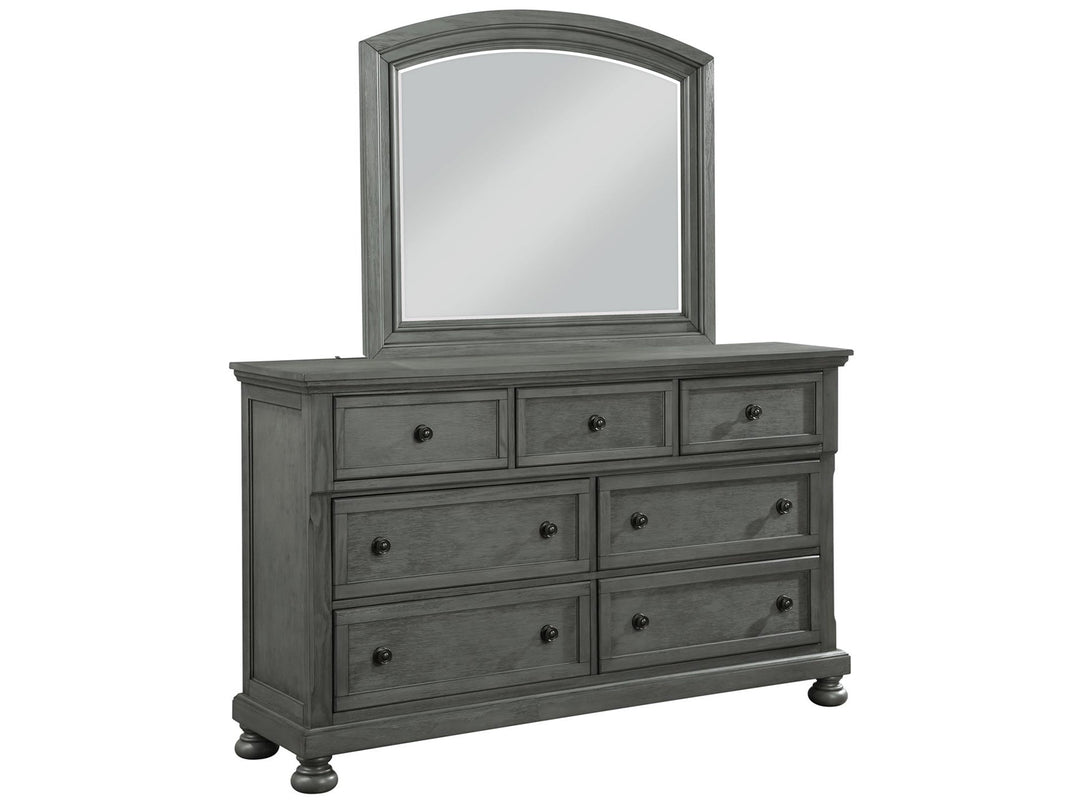 Jackson 65" Wide 7 Drawer Dresser With Mirror