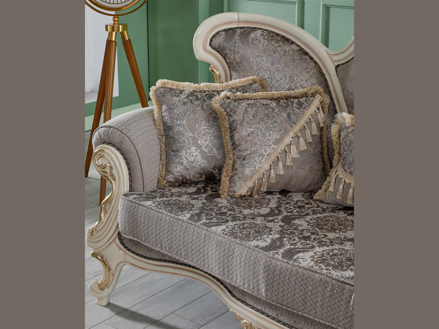 Kelebek Traditional Living Room Set (Vizon)