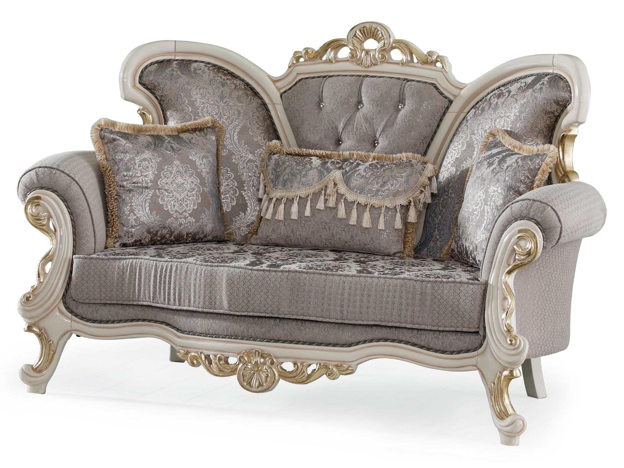 Kelebek Traditional Living Room Set (Vizon)