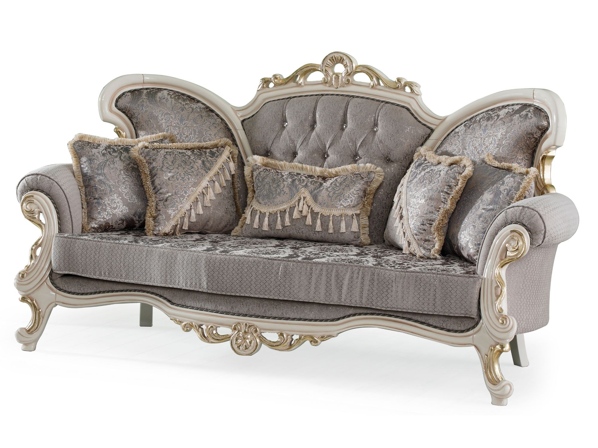 Kelebek Traditional Living Room Set (Vizon)