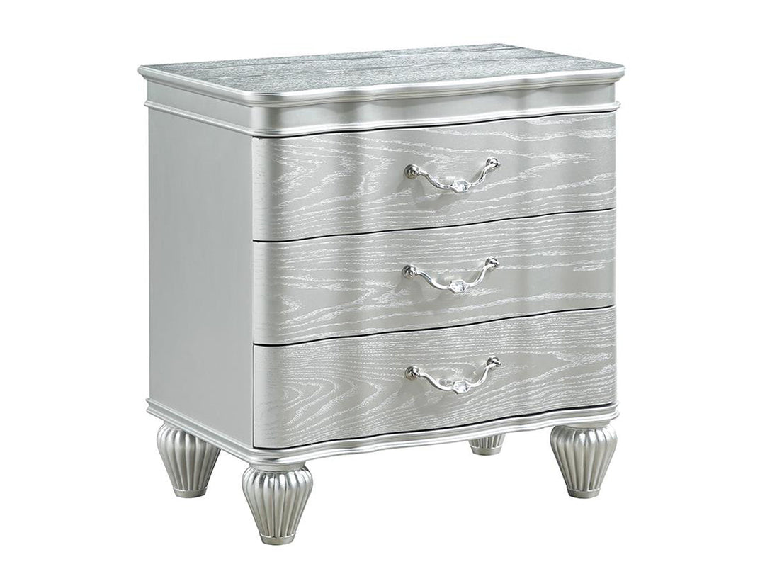 Landmark 3 Drawer Nightstand