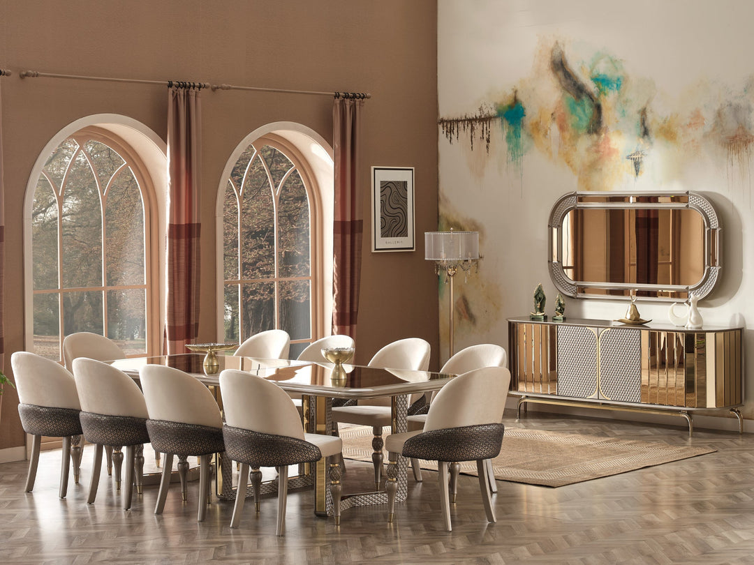 Madrid 10 Person Dining Room Set