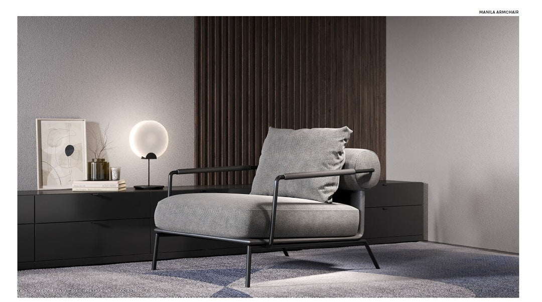 Manila Armchair Carbon