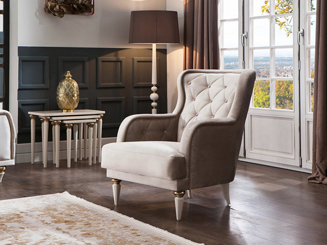 Mistral 31" Wide Tufted Armchair