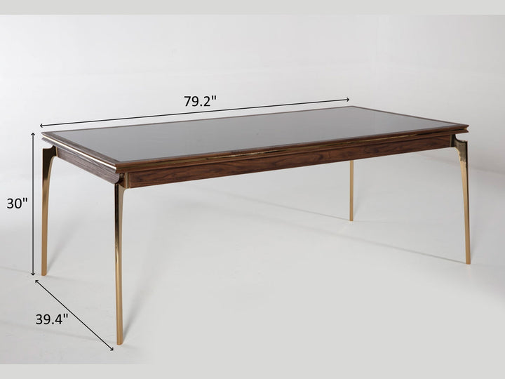 Montego 79.2" Wide Dining Table