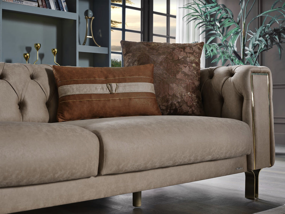 Montego 94" Wide Tufted Extendable Sofa