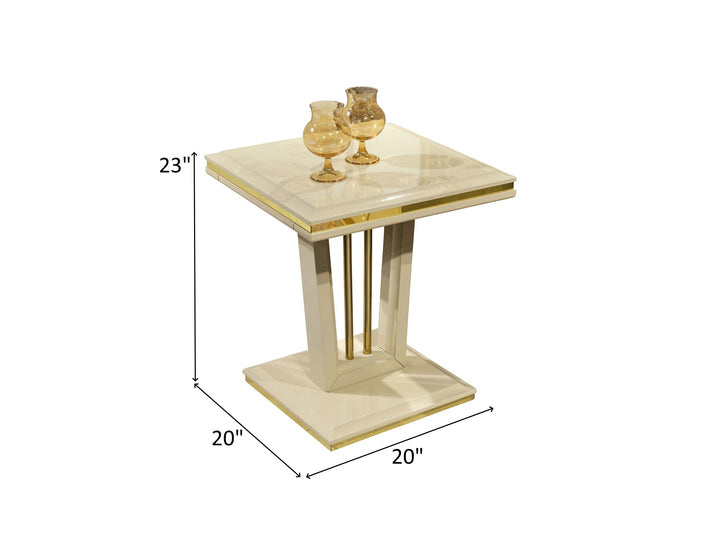 Napoli 23" Tall End Table