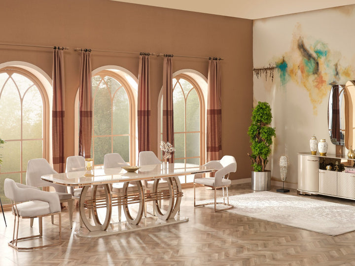 Paris 10 Person Dining Room Set