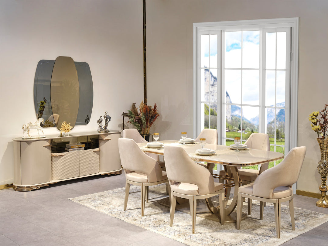 Paris 6 Person Dining Room Set