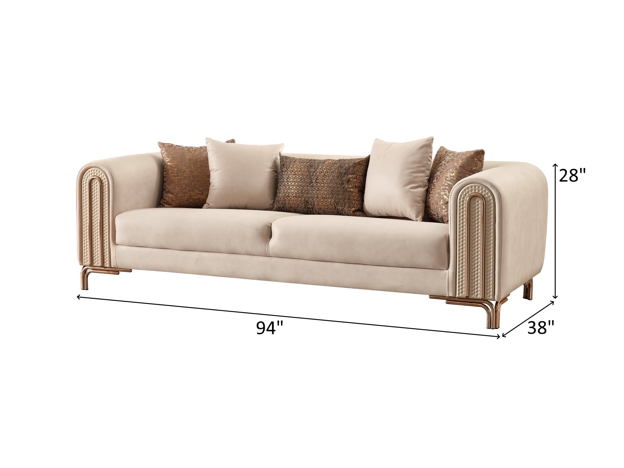 Paris Stationary Living Room (Cream)