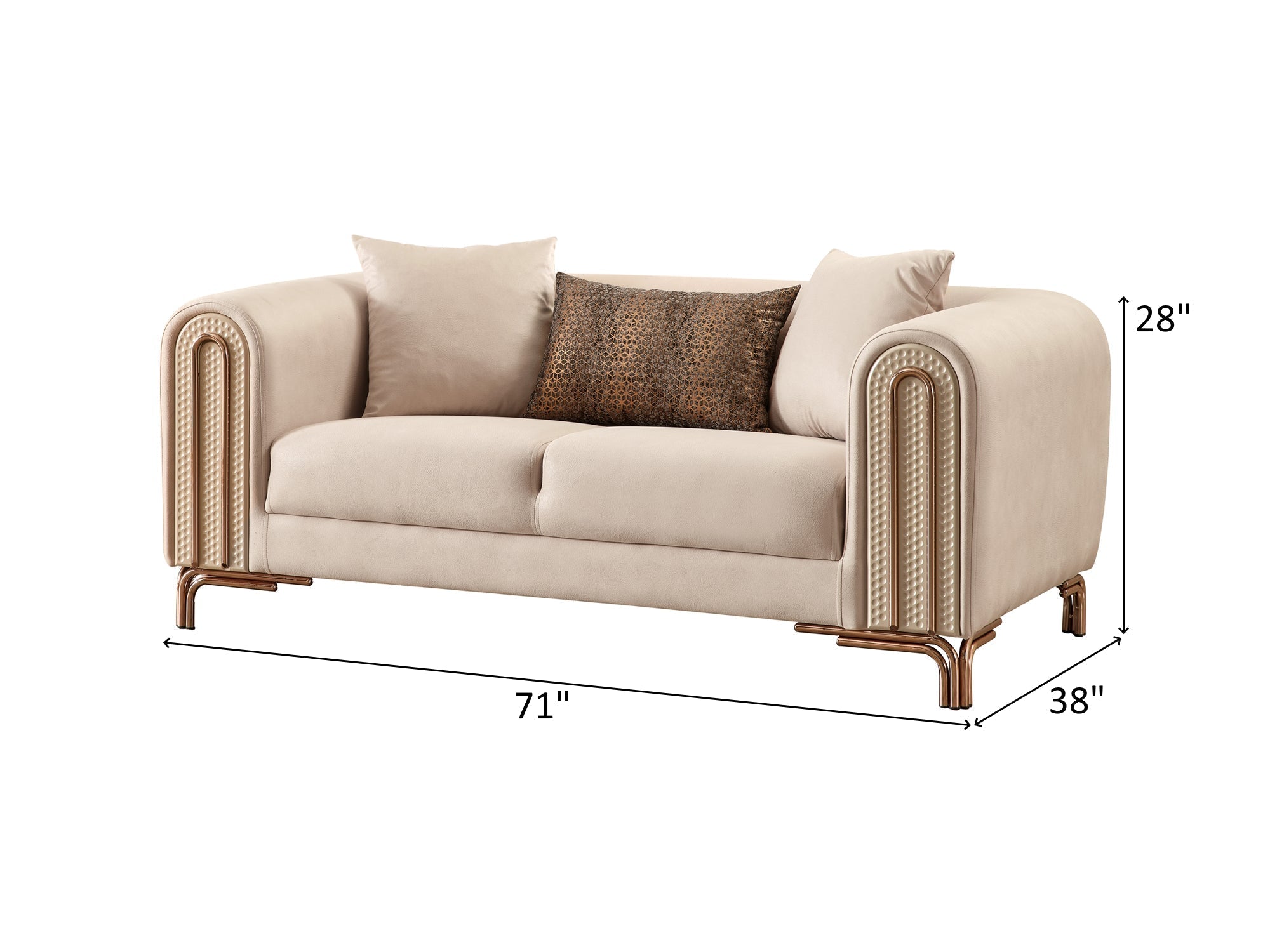 Paris Stationary Living Room (Cream)