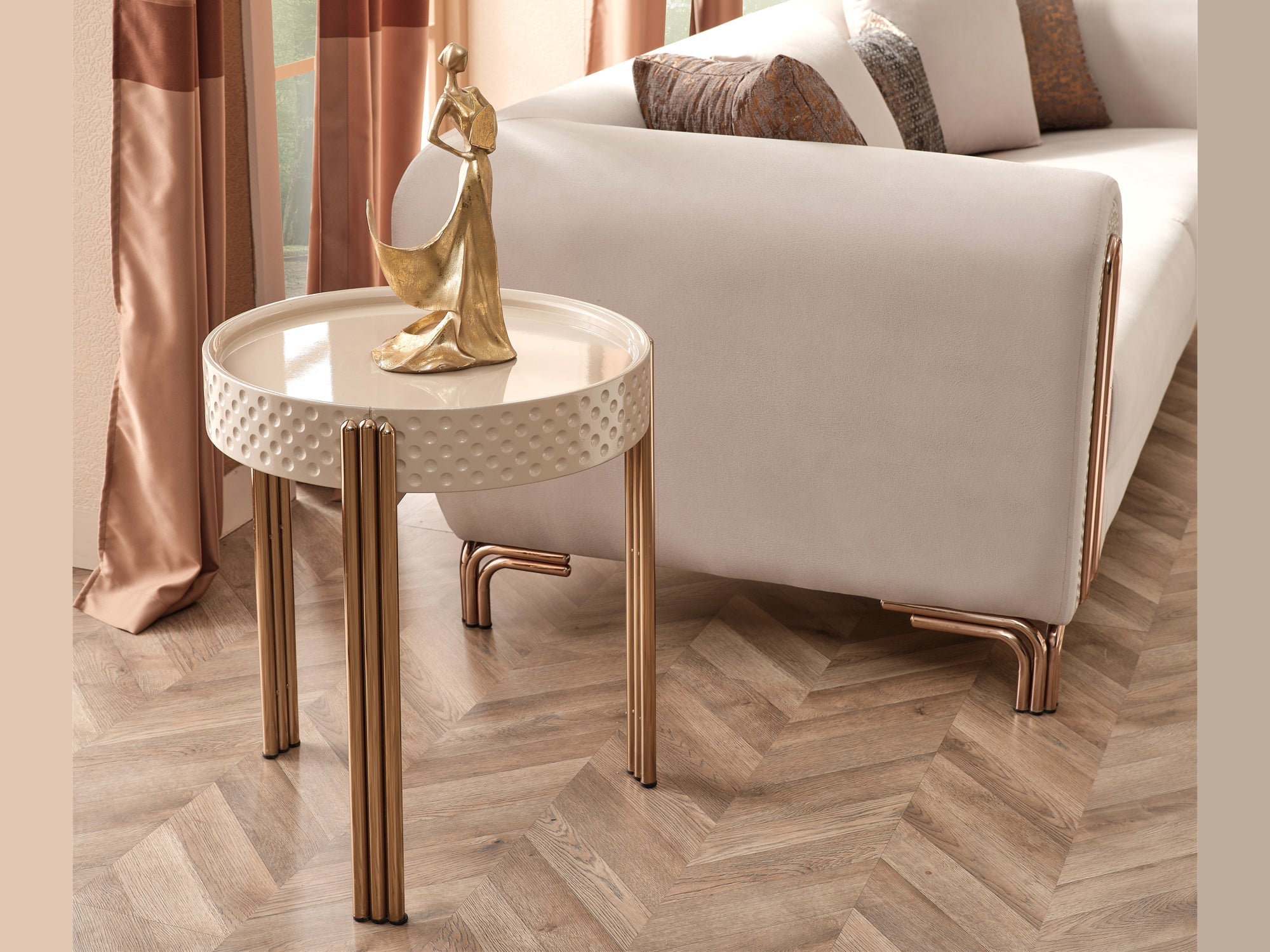 Paris Stationary Living Room (Cream)