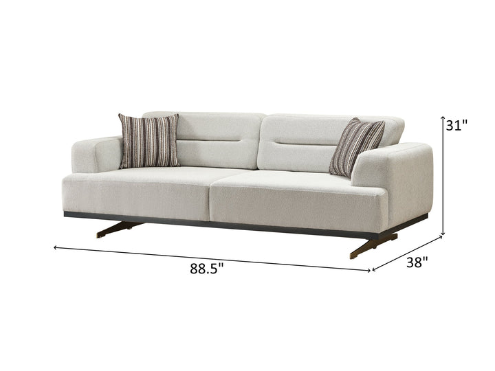 Pendik 88.5" Wide Extendable Sofa