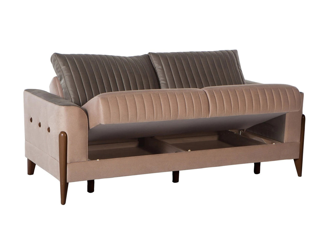 Piero 71" Wide Convertible Loveseat