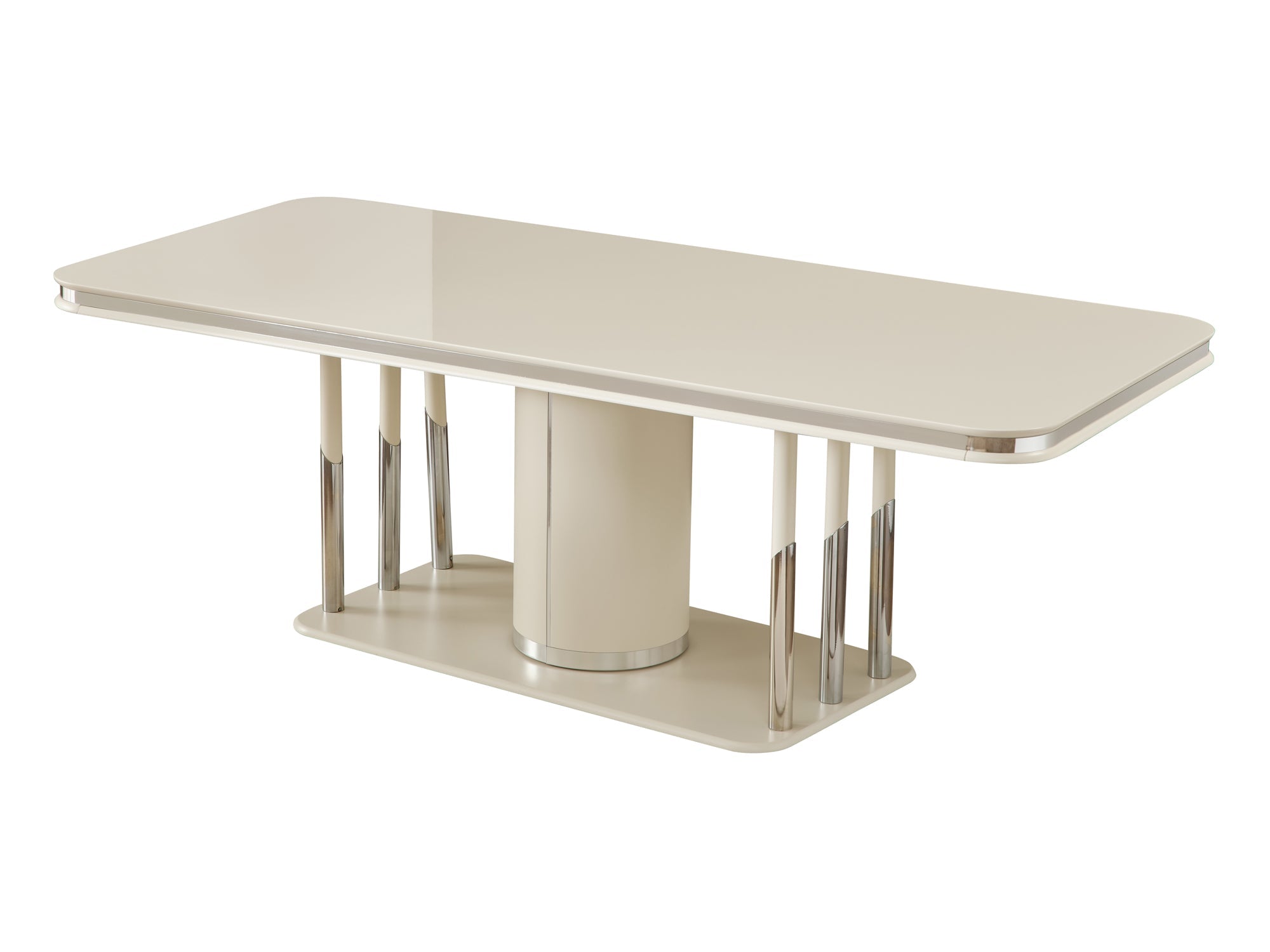 Prag 94" Wide 8 Person Dining Table