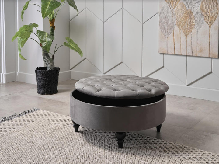 Suave Storage Ottoman