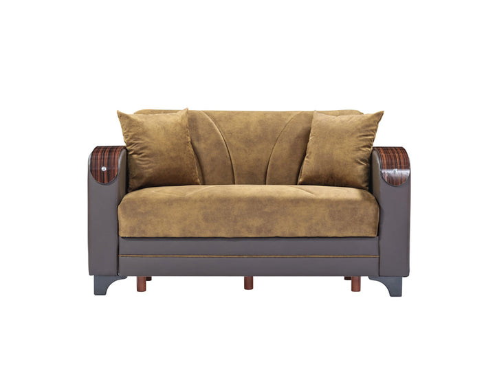 Senem 66" Wide Convertible Loveseat