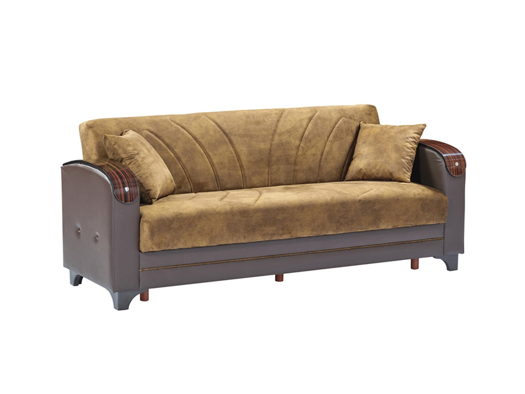 Senem 86" Wide Convertible Sofa