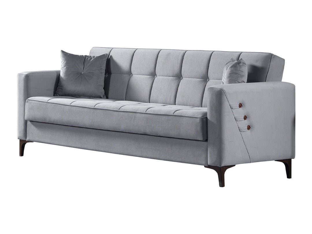 Step 88" Wide Square Arm Convertible Sofa