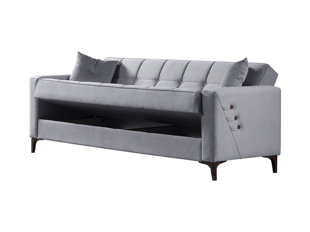 Step 88" Wide Square Arm Convertible Sofa