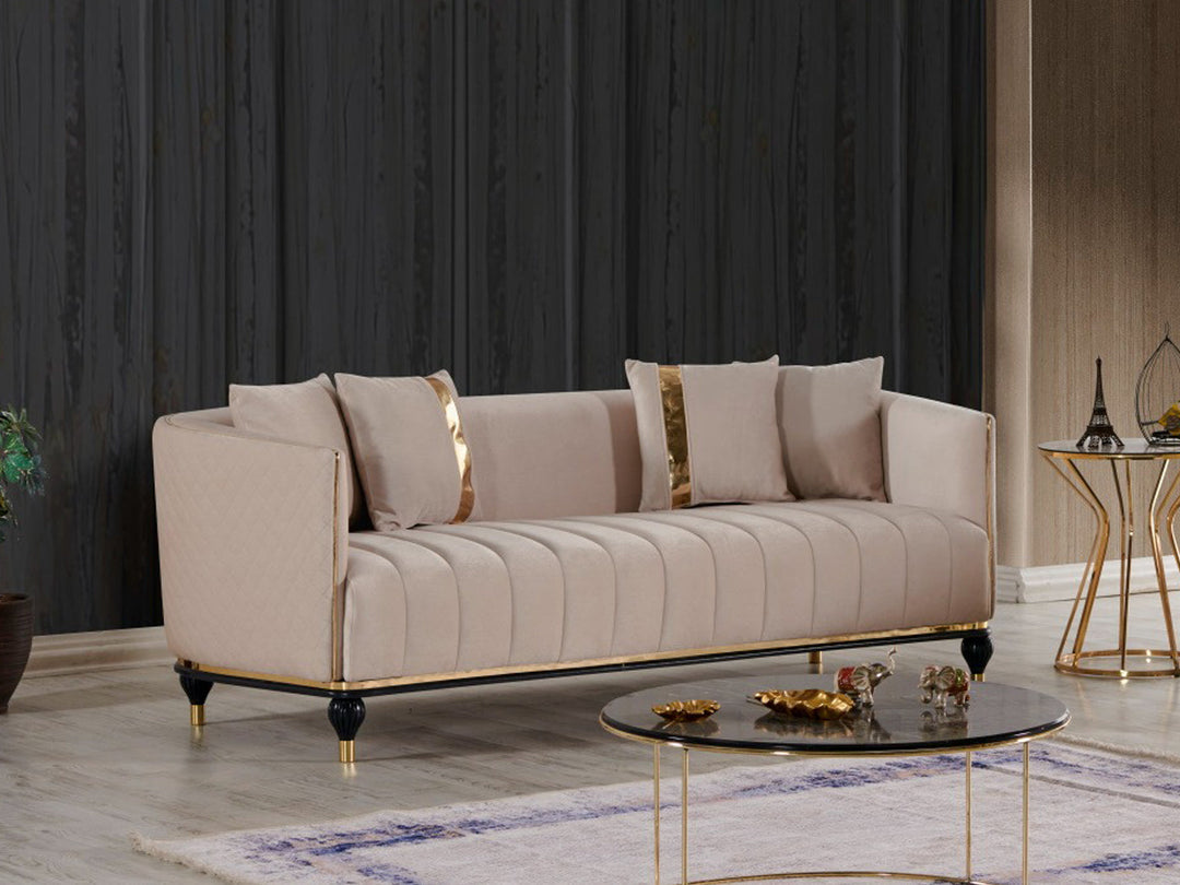 Toronto 70" Wide Square Arm Loveseat