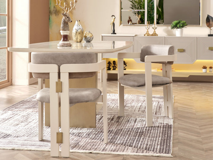 Urla 6 Person Dining Room Set