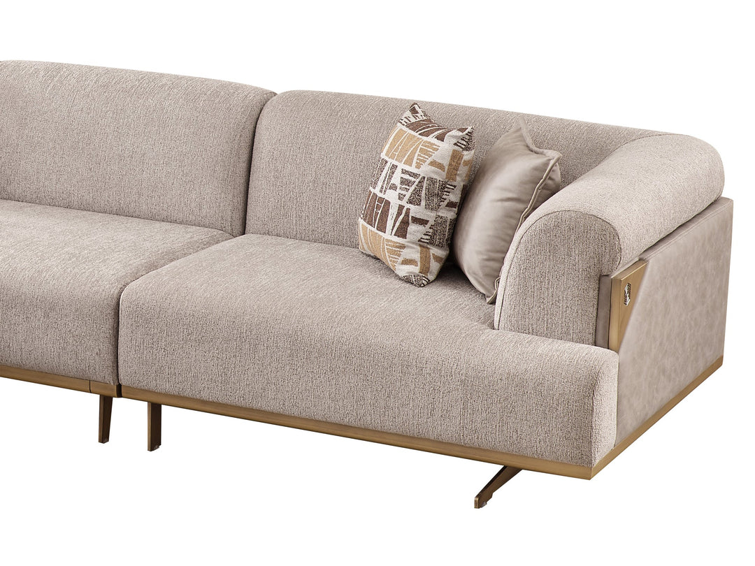 Urla 116" / 101" Wide Sectional