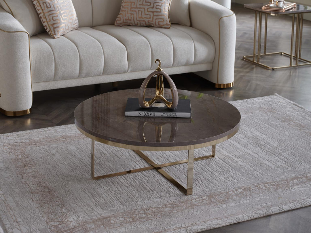 VERONICA ROUND COFFEE TABLE