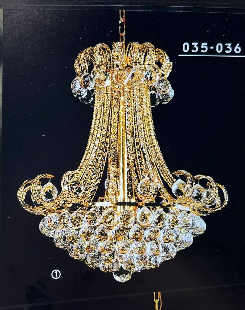 3136H 22X26 DOLD CHANDELIER