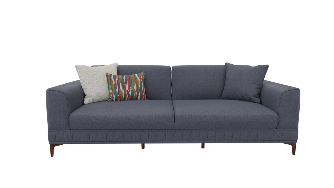 Pavia - 3 Seater Sofa Bed - Navy Blue