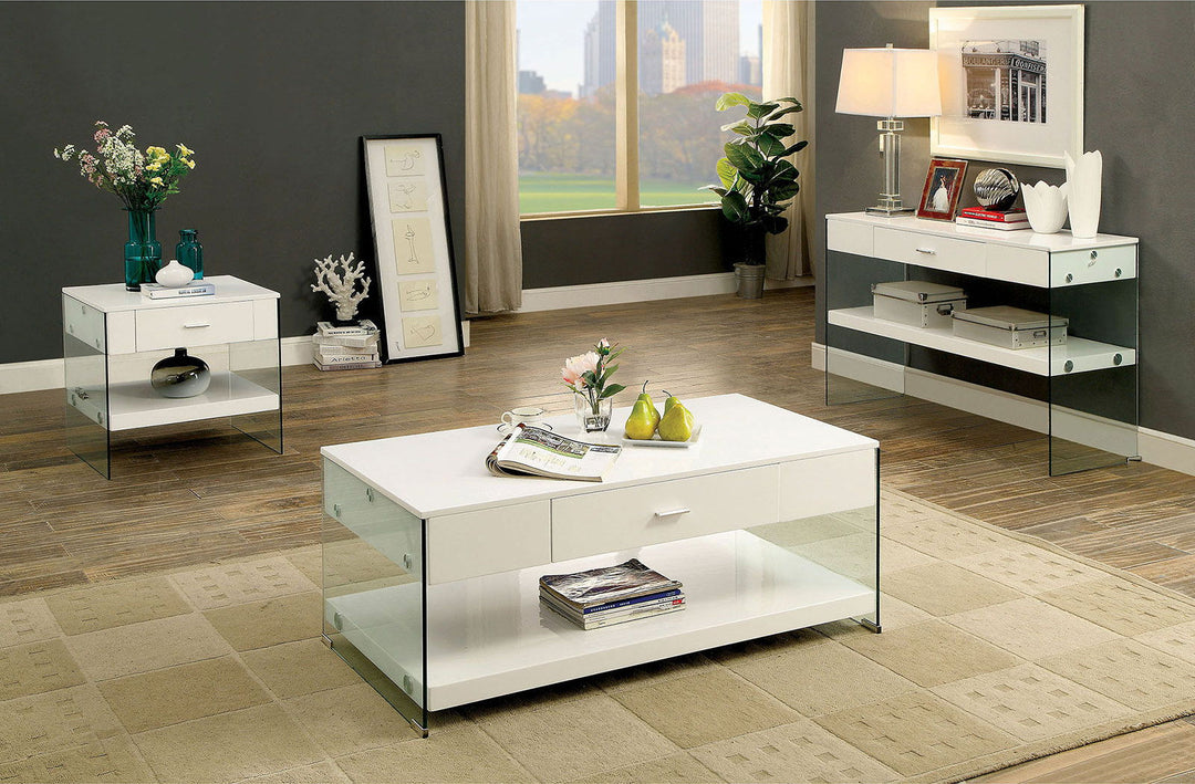 Raya - Coffee Table - White