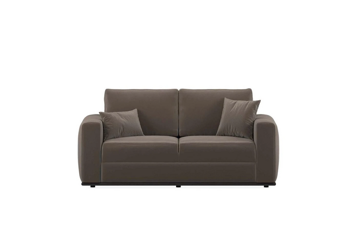 Carino 2-Seater Sofa Bed with Storage, Colt Feather (Brown)