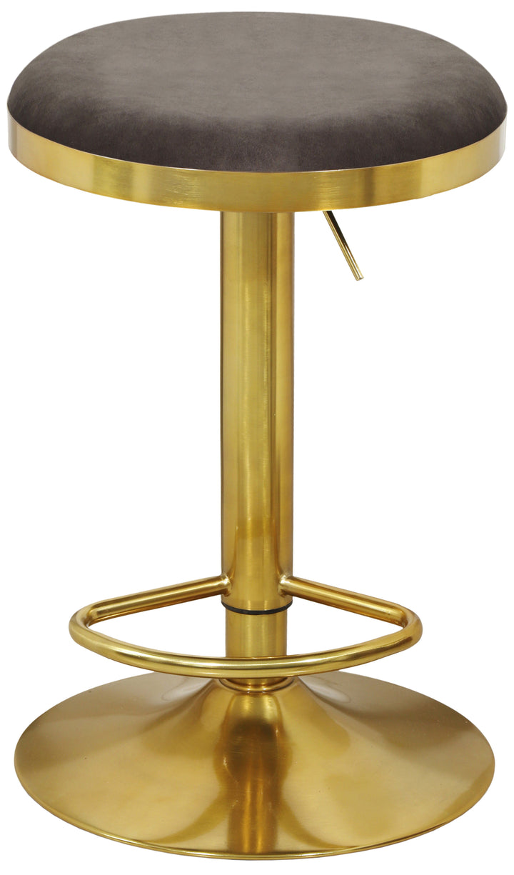 Brody - Adjustable Stool, Gold Base