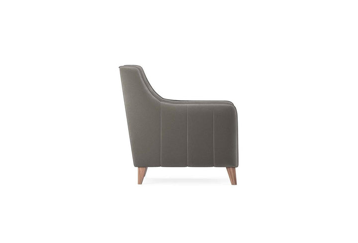 Dark Grey Colt Feather Fabia Armchair