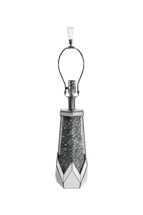 LUZ Table lamp with crushed diamonds(NEW YORK DIAMOND)