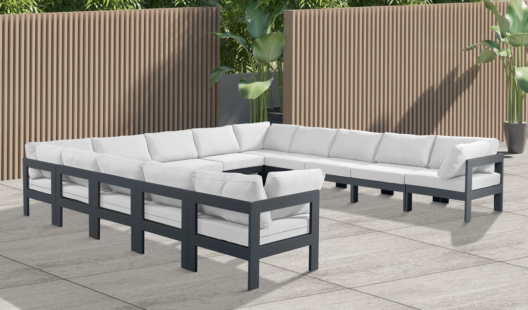 Nizuc - Outdoor Patio Modular Sectional 13 Piece - White