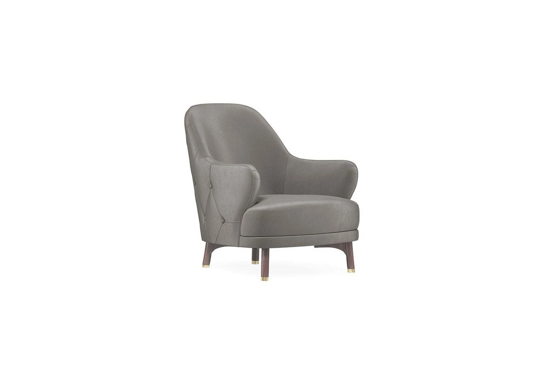 Dark Grey Colt Feather Navona Armchair