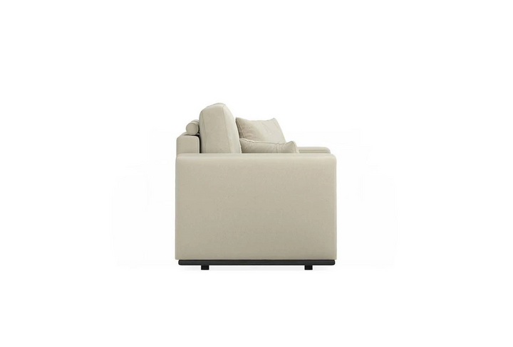 Carino 2-Seater Sofa Bed with Storage, Colt Feather (Cream)