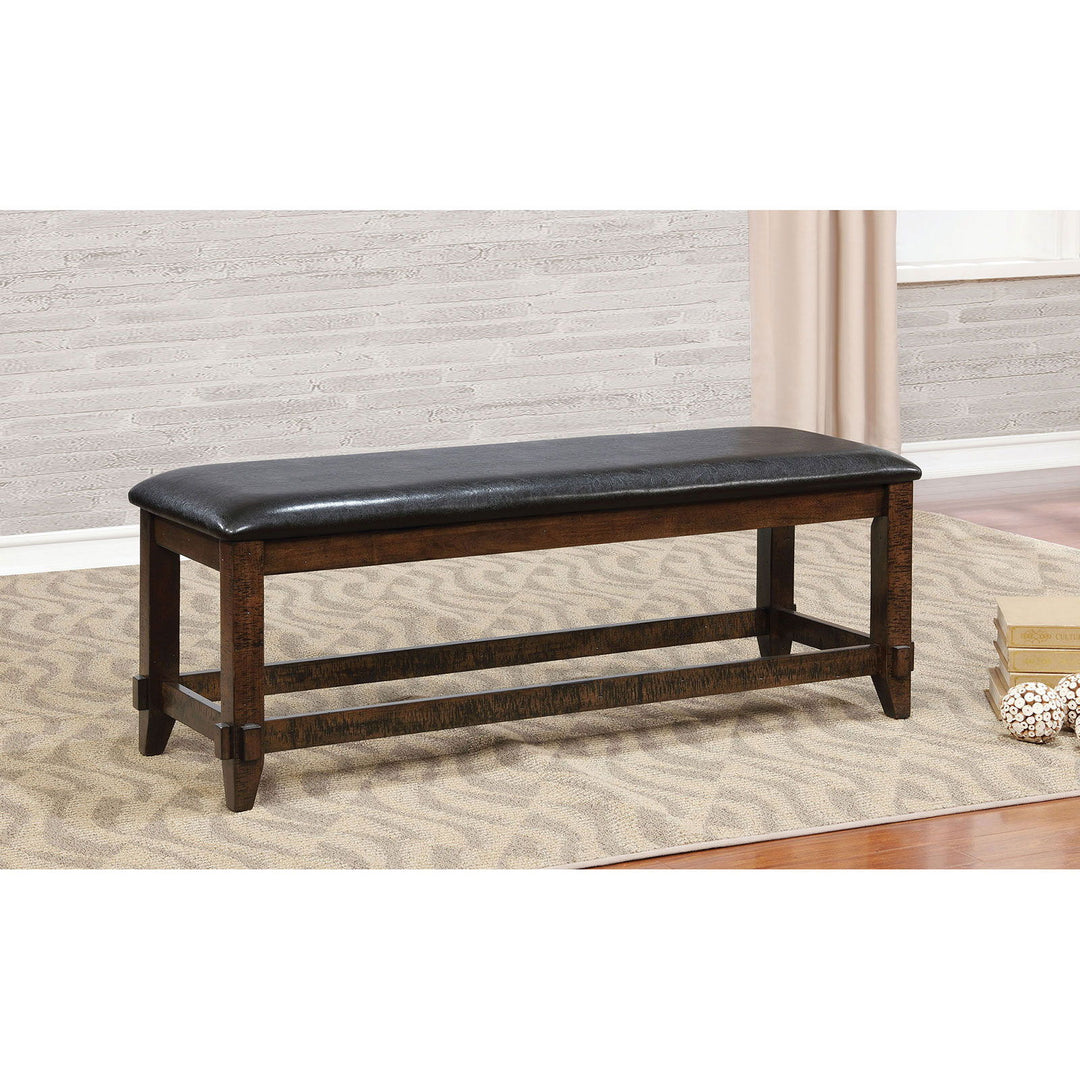 Meagan - Bench - Brown Cherry / Espresso